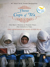 Cover image for Three Cups of Tea